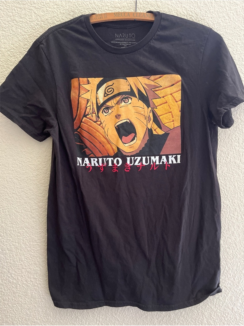 Naruto Uzumaki Naruto Shippuden Tee Unisez Size Medium